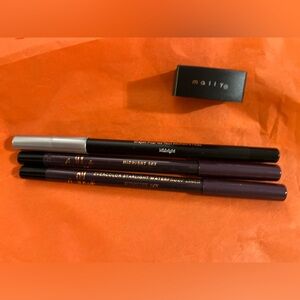 Mally Beauty Evercolor Starlight Waterproof Eyeliner x 3 & Sharpener! NWOB $67